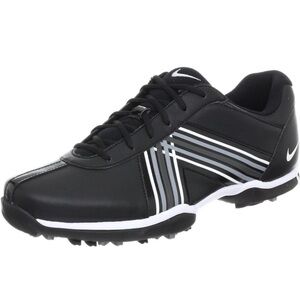 Nike Shoes Women's Delight IV Golf Sneakers w/ cleats  Black Lace Up  SZ 7.5 EUC